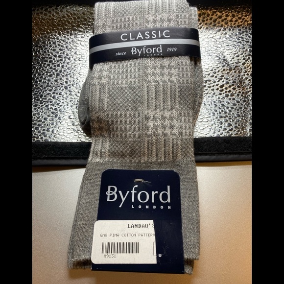 Byford London Classic Pima Cotton Men’s Socks NWT - Picture 1 of 3